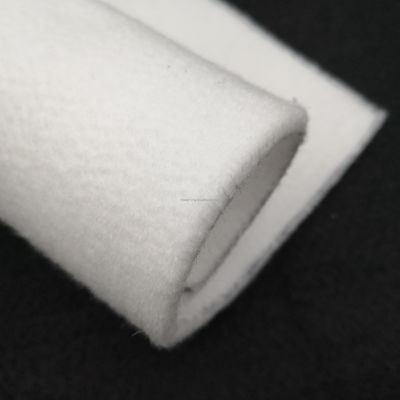 150GSM Poliéster perforado con aguja de geotextil no tejido blanco/negro para proyectos al aire libre