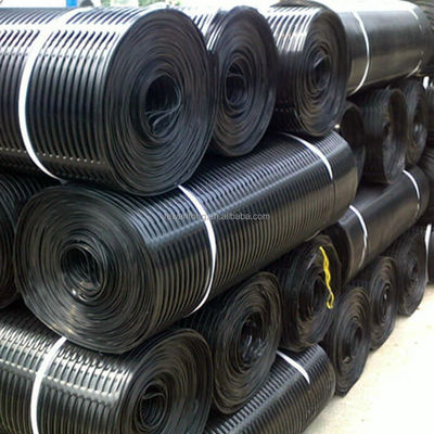 CE/ISO9001 Certificado HDPE Geogrid uniaxial para reforzar las laderas laterales de los vertederos Fuerte