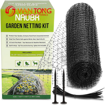 PP/HDPE Plastic Net Garden Mesh Mantenga sus verduras seguras y saludables con PP HDPE