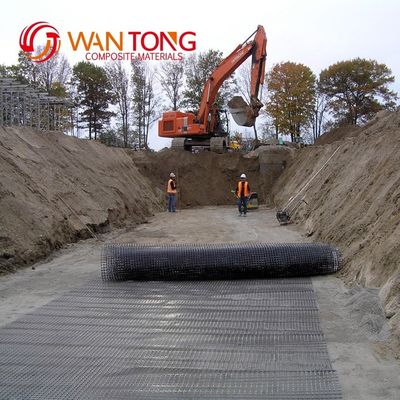 Plastico PP Bi-direccional Bi-axial Geogrid 20kn 30kn 40kn para el refuerzo de la base de la carretera