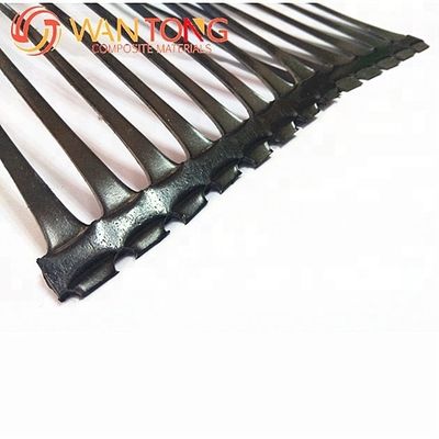 CE/ISO9001 Acreditado PP HDPE Geogrid uniaxial para el refuerzo del camino