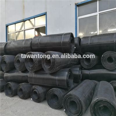 CE/ISO9001 Acreditado PP HDPE Geogrid uniaxial para el refuerzo del camino
