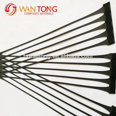 CE/ISO9001 Acreditado PP HDPE Geogrid uniaxial para el refuerzo del camino