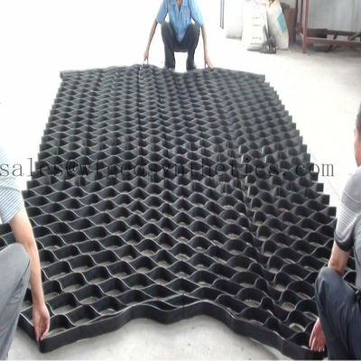 330 mm-1000 mm Distancia de soldadura Geocella HDPE para protección contra pendientes Diseño de panal de miel