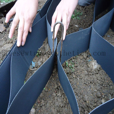 330 mm-1000 mm Distancia de soldadura Geocella HDPE para protección contra pendientes Diseño de panal de miel