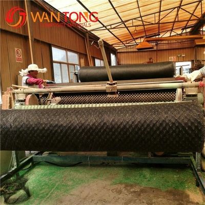 Alfombra de control de erosión de espesor de 14 mm para la construcción de carreteras en Vietnam y lista para el envío