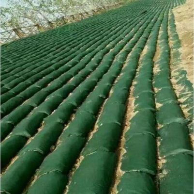Polvo de polipropileno y poliéster de tensión Geobag Bolso de arena 100g-600g/m2
