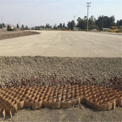 Geocell de vía de entrada HDPE Geocell y protección de pendiente para carreteras Refuerzo de 50 mm de altura inferior