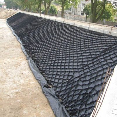 Grilla de pista de grava de geocell de plástico certificada por SGS para mejorar el rendimiento y la seguridad