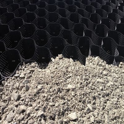 Grilla de pista de grava de geocell de plástico certificada por SGS para mejorar el rendimiento y la seguridad
