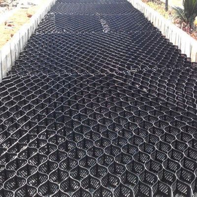 Grilla de pista de grava de geocell de plástico certificada por SGS para mejorar el rendimiento y la seguridad