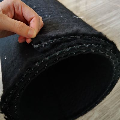 Red de drenaje compuesta HDPE 3D de alta tracción de 30-100 m de longitud de rodillo para protección vial