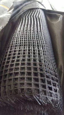 Geogrid de fibra de vidrio exterior 40/40 para reforzar y reforzar la ingeniería civil