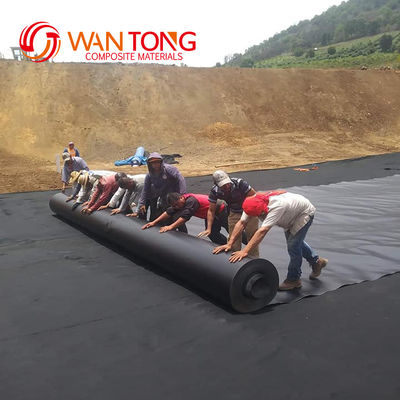 Estilo de diseño moderno 1 mm HDPE Geomembrane Liner personalizado para soluciones de revestimiento de túneles