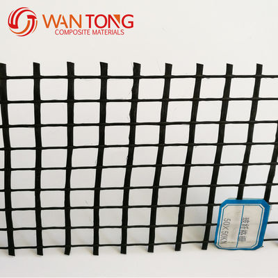 CE/ISO9001 Aprobado 25-200kn/m Construcción de carreteras malla geogrid de poliéster recubierta de PVC uniaxial biaxial