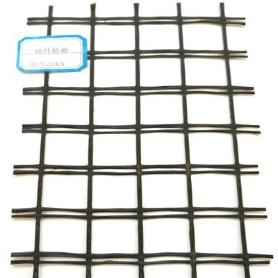 CE/ISO9001 Aprobado 25-200kn/m Construcción de carreteras malla geogrid de poliéster recubierta de PVC uniaxial biaxial