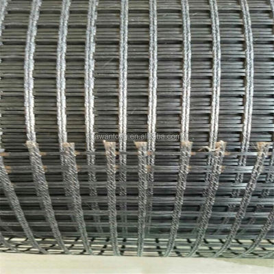 CE/ISO9001 Aprobado 25-200kn/m Construcción de carreteras malla geogrid de poliéster recubierta de PVC uniaxial biaxial