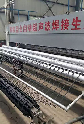 Construcción de terraplén de acero y plástico con resistencia a la tracción de 50Kn/m