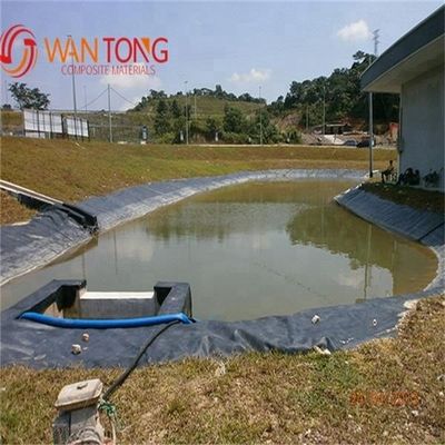 Filleta de geomembrana de HDPE verde negro para revestimientos de presas 0,75 mm