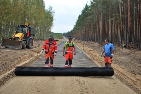 Ingeniería Civil Construcción Geogrid 3030 Polipropileno PP para un rendimiento mejorado