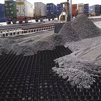 Rejilla de grava de geocelulas de HDPE de 50 mm-200 mm para la construcción de carreteras estables Sin servicio posventa