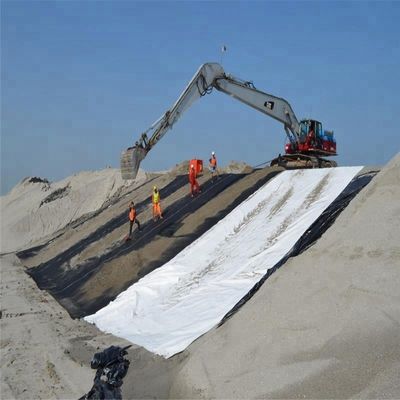1-6 m de ancho Tejido geotextil no tejido 250 g/m2 para proyectos de paisajismo y verde