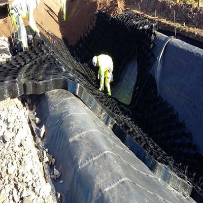 Rejilla de grava de geocelulas de HDPE de 50 mm-200 mm para la construcción de carreteras estables Sin servicio posventa
