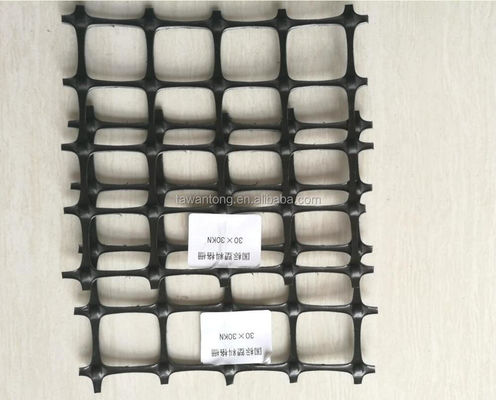 Geogridas biaxiales de polipropileno extrudido de 50 m de longitud Geogridas para diversas aplicaciones