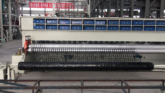 Geogridas biaxiales de polipropileno extrudido de 50 m de longitud Geogridas para diversas aplicaciones