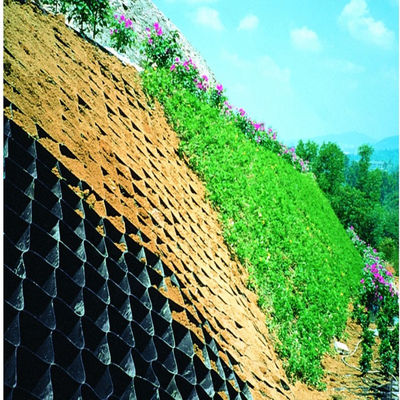 Superficie lisa texturizada de 100 mm de altura Geocell HDPE para proyectos de infraestructura duradera