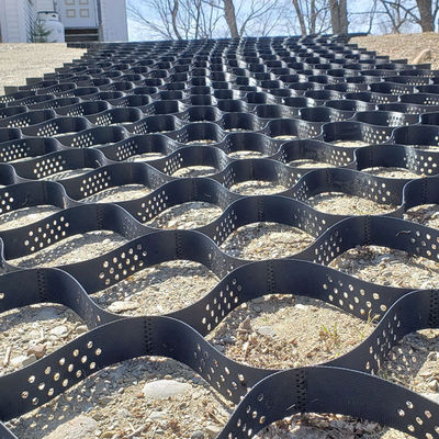 Superficie lisa texturizada de 100 mm de altura Geocell HDPE para proyectos de infraestructura duradera