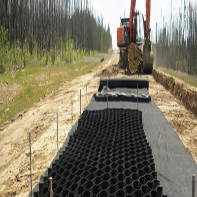 Superficie lisa texturizada de 100 mm de altura Geocell HDPE para proyectos de infraestructura duradera