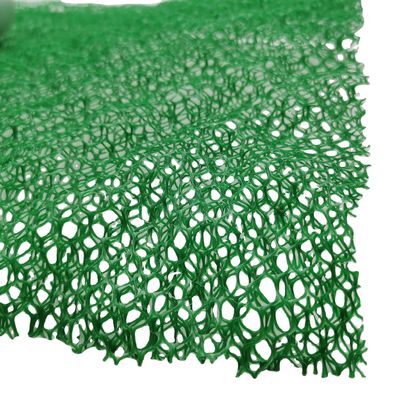 Diseño en 3D verde de geomata de plástico HDPE para aplicaciones de protección de pendientes