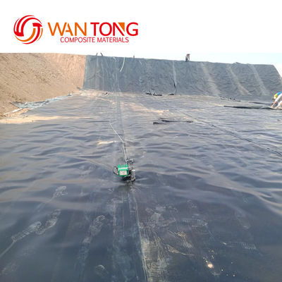 Geomembrana de diseño moderno de 2 mm HDPE para presa de vertederos y revestimiento de depósitos de agua minera