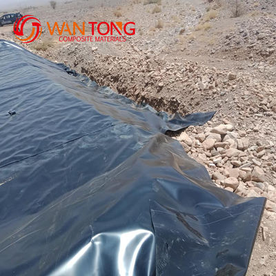 Geomembrana de diseño moderno de 2 mm HDPE para presa de vertederos y revestimiento de depósitos de agua minera