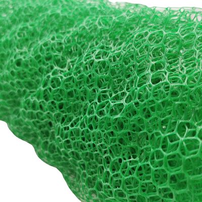 Diseño contemporáneo Geomat plástico 3D para resistencia a la erosión de la pendiente 14 mm de espesor