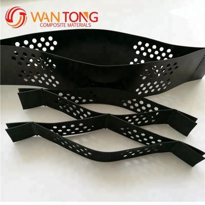 100 mm-445 mm 1,5 mm Geocell de plástico perforado texturizado HDPE para pared de contención