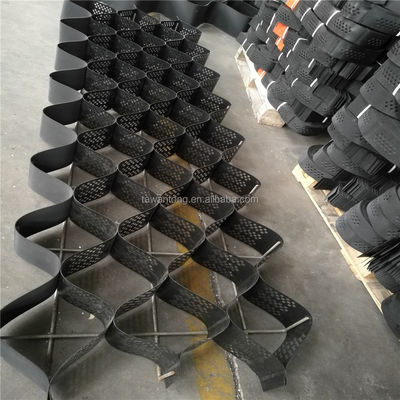 Rejilla de carreteras de células geológicas Gravel Honeycomb Gravel Driveway Rejilla de tierra Paver de 50 mm de altura HDPE