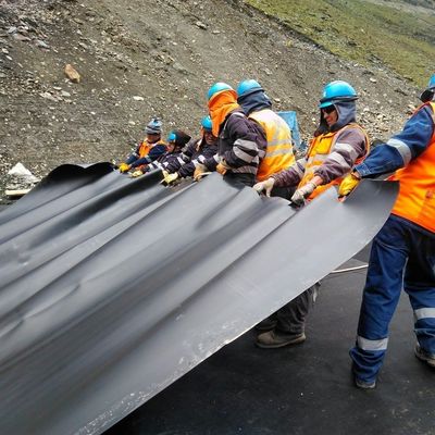 Geomembrana de estanque de pescado de 1 mm HDPE ideal para geomembranas y construcción de vertederos