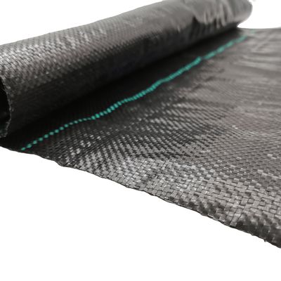 Largura personalizada 140 gramos Geotextil tejido de alta resistencia para construcción de carreteras