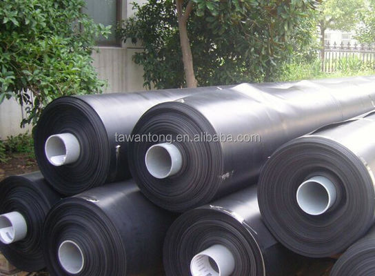 Taian Wantong Geomembrana de 1,5 mm de espesor por m2 para 2m-8m de ancho HDPE LDPE LLDPE EPDM EVA