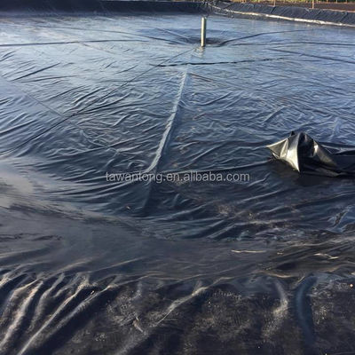 Geomembrana lisa HDPE Represa Tanque de pescado Agricultura Estanque de recubrimiento Geomembranas 1mm 2mm