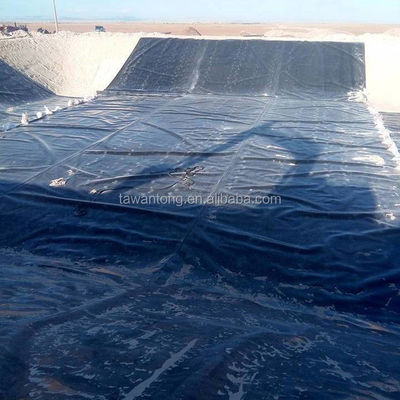 Geomembrana lisa HDPE Represa Tanque de pescado Agricultura Estanque de recubrimiento Geomembranas 1mm 2mm