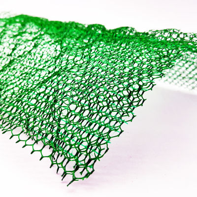Paisaje Refuerzo de hierba de malla de acero plástico 3D Mat Geomat para el control de la erosión