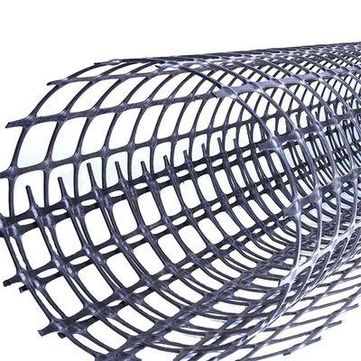Los postes de la cerca de la granja de plástico reciclado Geogrid para la construcción de carreteras tamaño de malla 12.7 * 12.7mm