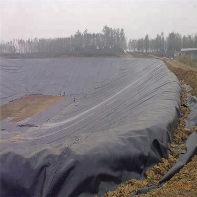 Hoja de revestimiento de estanque con geomembrana para espirulina en azul de 0,2 mm a 3 mm de grosor