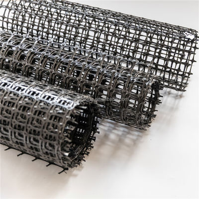 Los postes de la cerca de la granja de plástico reciclado Geogrid para la construcción de carreteras tamaño de malla 12.7 * 12.7mm