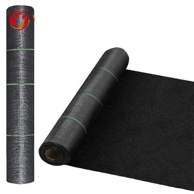 Construcción Negro Blanco Amarillo Color PP Tejido Geotextil longitud 50-100m/rollo a petición