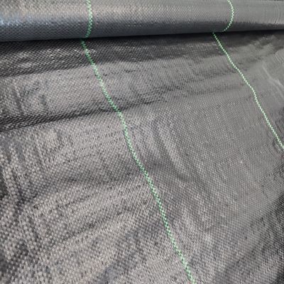 Construcción Negro Blanco Amarillo Color PP Tejido Geotextil longitud 50-100m/rollo a petición