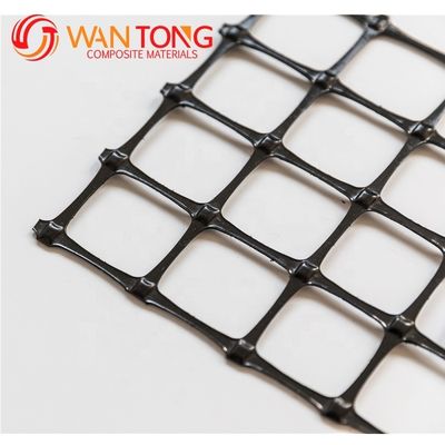 Construcción de carreteras estilo de diseño chino cerca de granja al aire libre geocompuesto PP geogrid para estacionamiento